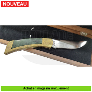 Couteau pliant Années 70 Edition Limitée Gerber Legendary Jade Deluxe n° 0374 (Rare) Couteaux pliants divers