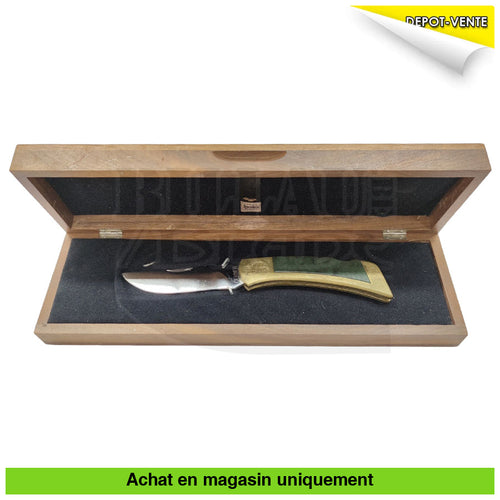 Couteau pliant Années 70 Edition Limitée Gerber Legendary Jade Deluxe n° 0374 (Rare) Couteaux pliants divers