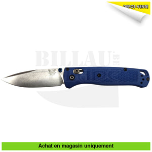 Couteau pliant Benchmade Bugout Bleu Couteaux pliants militaires