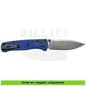 Couteau pliant Benchmade Bugout Bleu Couteaux pliants militaires