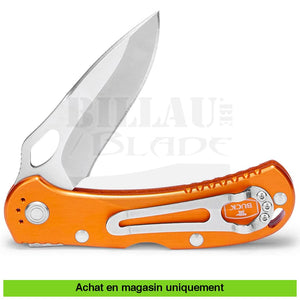 Couteau Pliant Buck Spitfire Orange Couteaux Pliants Divers