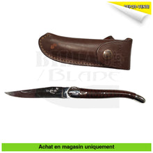 Charger l'image dans la galerie, Couteau pliant Laguiole ’Le Routard’ + étui cuir Couteaux pliants français