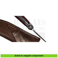 Charger l'image dans la galerie, Couteau pliant Laguiole ’Le Routard’ + étui cuir Couteaux pliants français