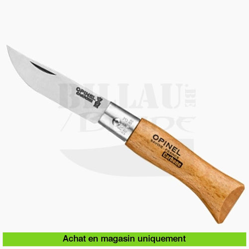 Couteau Pliant Opinel N° 3 Carbone Couteaux Pliants Français