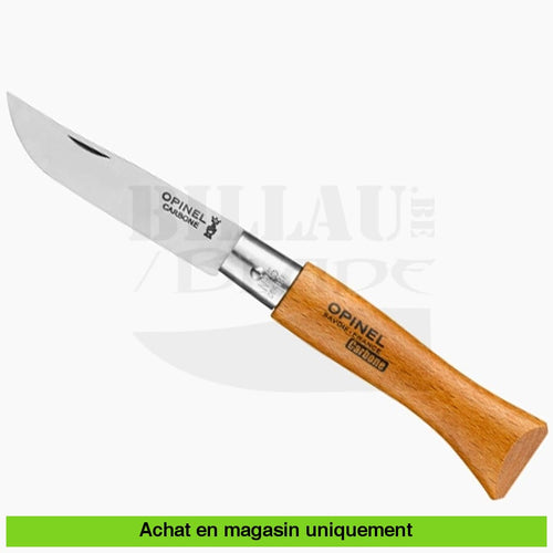 Couteau Pliant Opinel N° 5 Carbone Couteaux Pliants Français