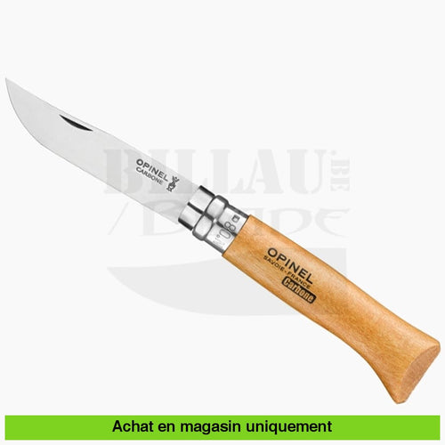 Couteau Pliant Opinel N° 8 Carbone Couteaux Pliants Français