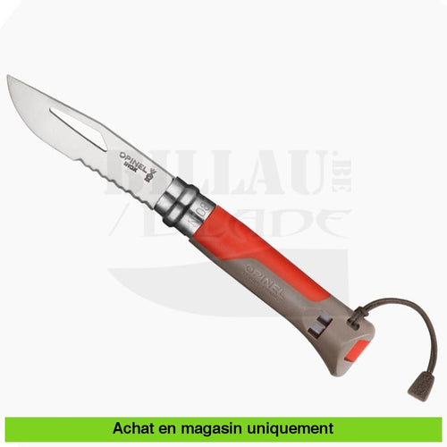 Couteau Pliant Opinel N° 8 Outdoor Rouge Couteaux Pliants Français