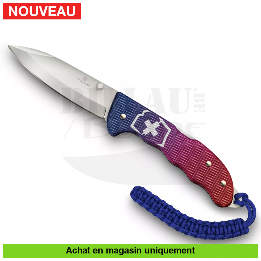 Couteau Pliant Victorinox Evoke Alox Bleu / Rouge Couteaux Pliants Divers