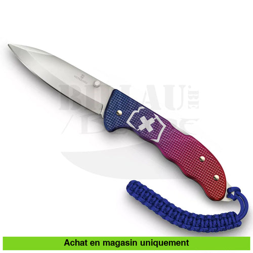 Couteau Pliant Victorinox Evoke Alox Bleu / Rouge Couteaux Pliants Divers