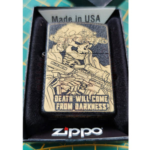 Création Thème Et Gravure Laser Zippo Thème Special Forces Darkness & Découpe