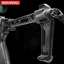 Charger l'image dans la galerie, Crosse Picatinny Dual Folding FSA Stabilizer Strike Industries Noire - Crosses