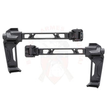 Charger l&#39;image dans la galerie, Crosse Picatinny Dual Folding Stock Strike Industries Noire Crosses