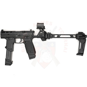 Crosse Picatinny Dual Folding Stock Strike Industries Noire Crosses