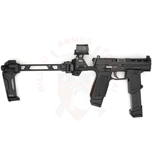 Crosse Picatinny Dual Folding Stock Strike Industries Noire Crosses