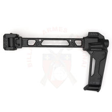 Charger l&#39;image dans la galerie, Crosse Picatinny Dual Folding Stock Strike Industries Noire Crosses