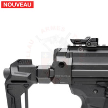 Charger l'image dans la galerie, Crosse Téléscopique Strike Industries Noire QD pour CZ Evo 3/3+ Scorpion # 48946 - Crosses