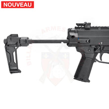 Charger l'image dans la galerie, Crosse Téléscopique Strike Industries Noire QD pour CZ Evo 3/3+ Scorpion # 48946 - Crosses