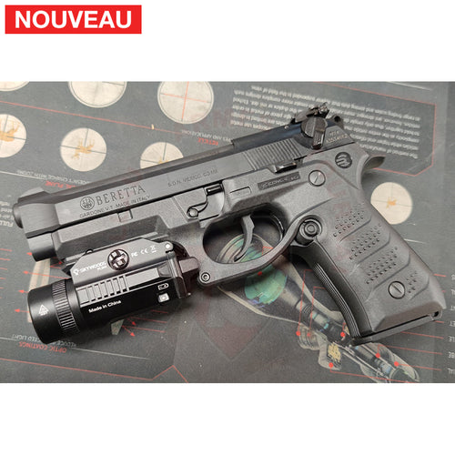 Custom Beretta 92 22lr ACERO avec kit Recover Tactical + Lampe Tactique Customs