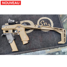 Charger l&#39;image dans la galerie, Custom Glock 17 Gen 5 Armée FR avec Kit Recover Tactical + Sightmark Customs