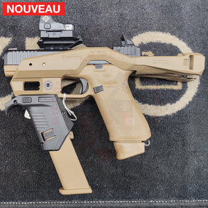 Custom Glock 17 Gen 5 Armée FR avec Kit Recover Tactical + Sightmark Customs