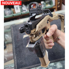 Charger l&#39;image dans la galerie, Custom Glock 17 Gen 5 Armée FR avec Kit Recover Tactical + Sightmark Customs