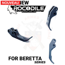 Charger l&#39;image dans la galerie, Détente TR-1 Upgrade Crocodile Flat Double Action pour Beretta 92/92X/... Détentes