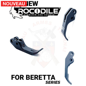 Détente TR-1 Upgrade Crocodile Flat Double Action pour Beretta 92/92X/... Détentes