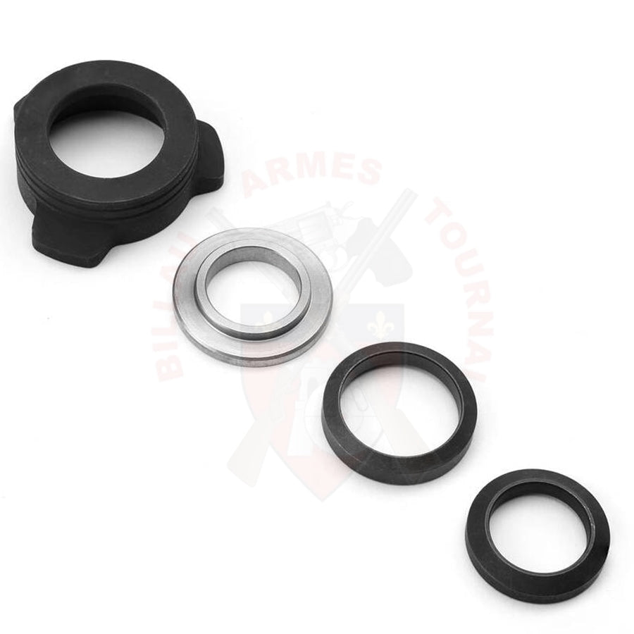Embase Strike Industries 3-Lug QD pour Compensateur Universel Oppressor Matériels de compétition customisation