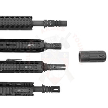 Charger l&#39;image dans la galerie, Embase Strike Industries 3-Lug QD pour Compensateur Universel Oppressor Matériels de compétition customisation