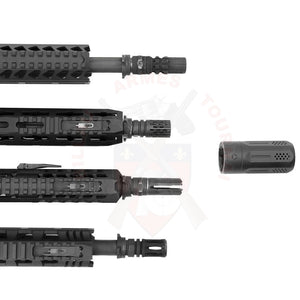 Embase Strike Industries 3-Lug QD pour Compensateur Universel Oppressor Matériels de compétition customisation