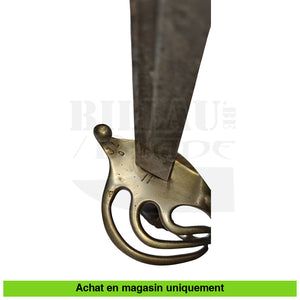Épée d’officier de Gendarmerie Belge Auguste Fonson Bruxelles vers 1902-1921. Sans fourreau (Rare) Épées
