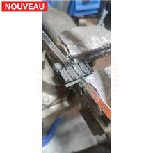 Charger l&#39;image dans la galerie, Fabrication et adaptation sur mesure de 2 Réhausses de rail sur base d’une réhausse plus longue Montage &amp; Réglage