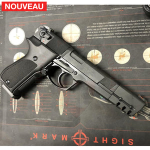 Fabrication et adaptation sur mesure de Fibres Optiques dans Hausse et Guidon de Walther CP88 Montage & Réglage Optiques