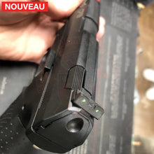 Charger l&#39;image dans la galerie, Fabrication et adaptation sur mesure de Fibres Optiques dans Hausse et Guidon de Walther CP99 Montage &amp; Réglage Optiques
