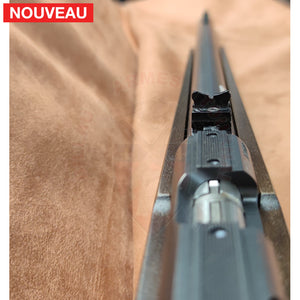 Fabrication et adaptation sur mesure d’un ensemble hausse et guidon amovibles sur une CZ 457 22lr Customs