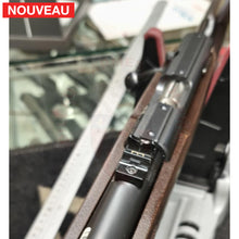 Charger l&#39;image dans la galerie, Fabrication et adaptation sur mesure d’un ensemble hausse et guidon amovibles sur une CZ 457 22lr Customs