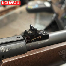 Charger l&#39;image dans la galerie, Fabrication et adaptation sur mesure d’un ensemble hausse et guidon amovibles sur une CZ 457 22lr Customs