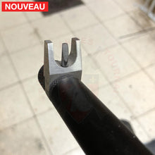 Charger l&#39;image dans la galerie, Fabrication et adaptation sur mesure d’un ensemble hausse et guidon amovibles sur une PCP Air Arms Customs