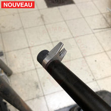 Charger l&#39;image dans la galerie, Fabrication et adaptation sur mesure d’un ensemble hausse et guidon amovibles sur une PCP Air Arms Customs