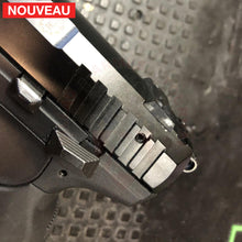 Charger l&#39;image dans la galerie, Fabrication et adaptation sur mesure d’une plaque adaptatrice de Hausse pour Red Dot pour un Pistolet Ruger SR22