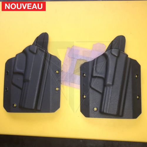 Fabrication Matricielle sur mesure en série Etuis Kydex pour Glock 17/19 Gen 1 à 5 KYDEX
