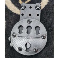 Charger l&#39;image dans la galerie, Fabrication Sur Mesure Adaptateur Blade Tech / G - Code Rti Wheel Btk Kydex Noir (Permet De Rendre