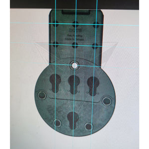 Fabrication Sur Mesure Adaptateur Blade Tech / G - Code Rti Wheel Btk Kydex Noir (Permet De Rendre