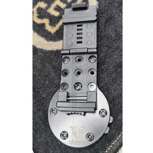 Fabrication Sur Mesure Adaptateur Blade Tech / G - Code Rti Wheel Btk Kydex Noir (Permet De Rendre