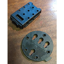 Charger l&#39;image dans la galerie, Fabrication Sur Mesure Adaptateur Blade Tech / G - Code Rti Wheel Btk Kydex Noir (Permet De Rendre