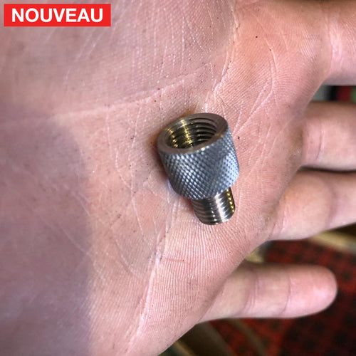 Fabrication sur mesure d’adaptateurs de filetage et moletage Fabrications sur mesure