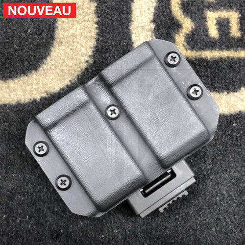 Fabrication sur mesure Double Porte-Chargeur 9mm Kydex KYDEX