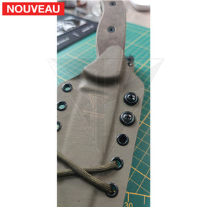 Fabrication Sur Mesure Etui Kydex Fde Pour Couteau Ontario Tak Passant De Ceinture Tek - Lok Avec