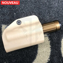 Charger l&#39;image dans la galerie, Fabrication sur mesure Etui Kydex FDE pour lampe Olight Warrior Mini KYDEX