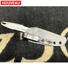 Charger l&#39;image dans la galerie, Fabrication sur mesure Etui Kydex Gris Inside pour Couteau Extrema Ratio S-Thil sur attache G-Code KYDEX